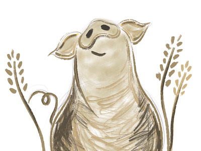 Whistle Pig illustration