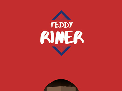 Teddy Riner WIP face french giant judo judoka riner teddy vector