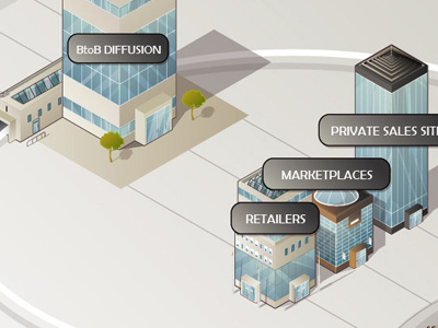 Animation B2B isomectric vector animation buildings isometric vecto vector