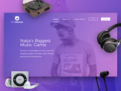 OrinMonsta games music product page