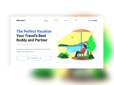 36Travel - Landing Page