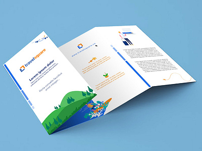 TravelSquare Leaflet Mockups Back