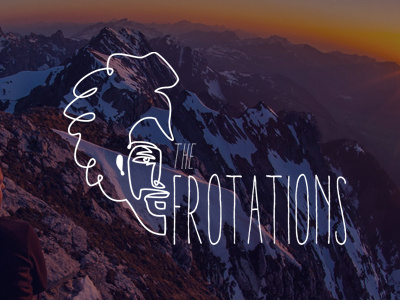 The Frotations logo chris kazarian frotations illustrator logo