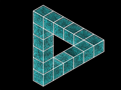 Penrose Triangle 3d abstract animation c4d cinema4d geometric geometry graphic design motion graphics