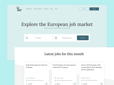 Simple job portal