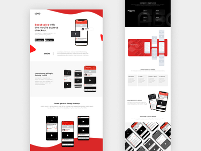 UI Presentation app branding design icon typography ui