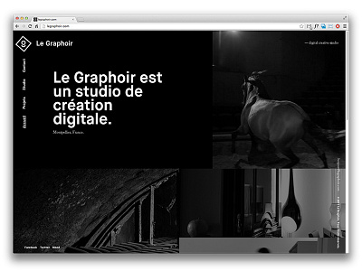 Le Graphoir homepage