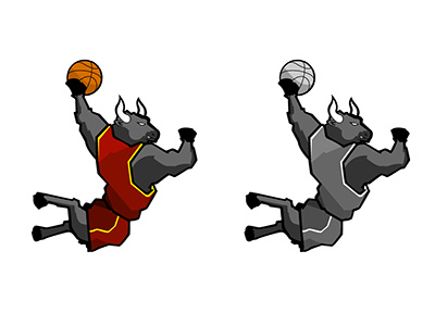 MOGBA basketball emblem