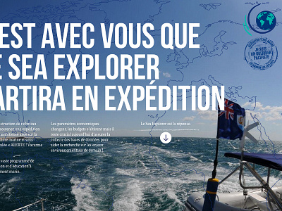 Terre Marine, l'expédition