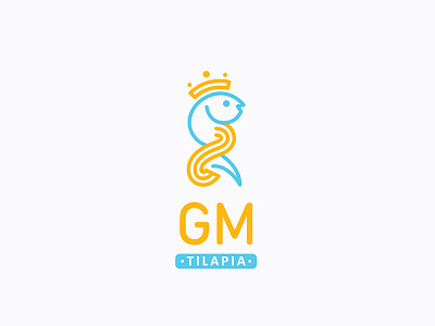 Logo Design GM Tilapia brand design brand identity branding branding design design logo logodesign