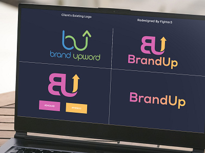 brand upword logo redesign