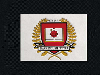 ENGLISH ACADEMY LOGO academy logo brand design english center logo fidner3suvas fighter3 fiverr graphic logo logo design logo redesign redesign school