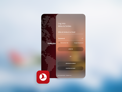 Turkish Airlines Mobile App Remodeled airline app design dailyui figma ios iphone11promax logo mobile ui redesign remodel travel turkish airlines uiux