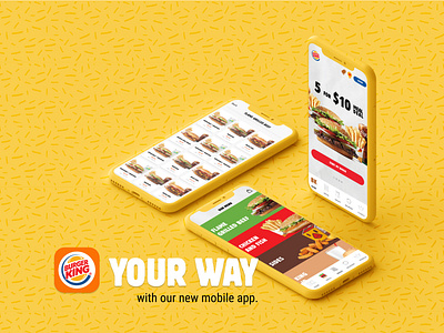 Burger King Mobile App Redesign