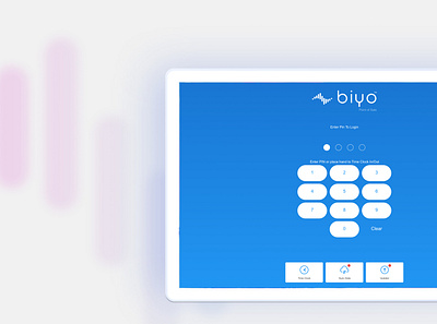 BIYO POS figma food homepage ios ipad point of sale pos restaurant ui ux uiux