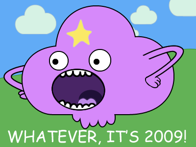 Whatever! It's 2009! Use Cl.ly! adventure time cl.ly cloud cloudapp lsp