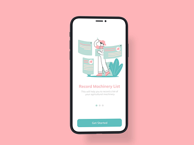 Onboarding Screen for Farmers Apps after effect animation apps motion graphic onboarding onboarding screen