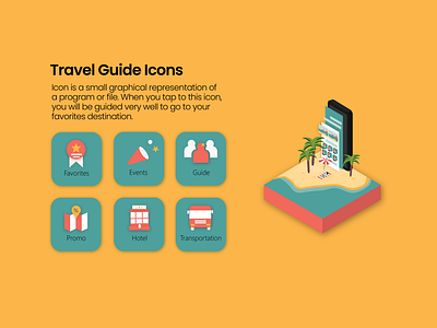 Travel Guide Icons