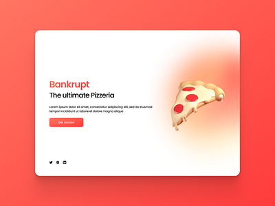 Pizzeria Website Landing Page