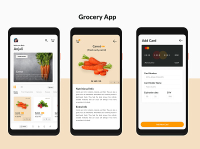 Grocery app design app app design cards ui design grocery grocery app mobile ui shopping app ui ui design zethic