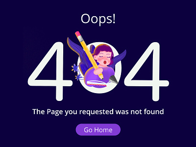404 web page error