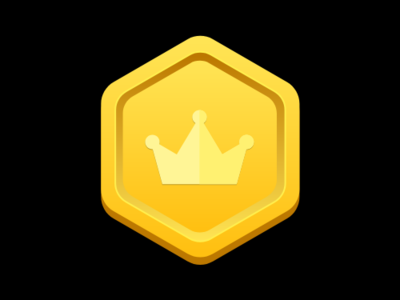 Icon Badge - Hexagon