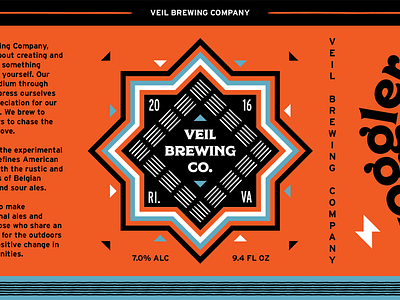 Veil Brewing Co. alcohol beer beer bottle branding brewing can company flavor ipa packaging