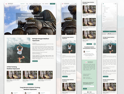 Buddha responsive web webdesign