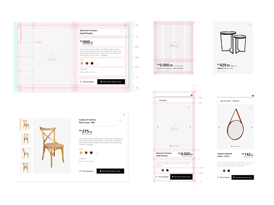 furniture shop - design grid grid ui web