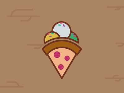 Ice cream and Pizza