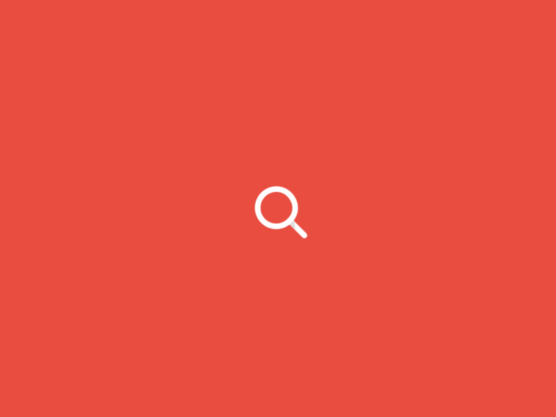 Search animation by Daniel on Dribbble