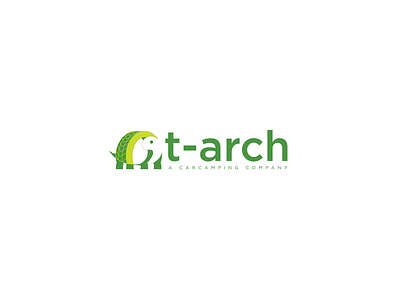 Logo design - T-Arch • A Car-camping Company - 2020, Baku, AZ 2021 logo architecture azerbaijan baku branding camping logo car logo carcamping logo company creative design ecologo futuristic green logo logodesign loqodizayni minimal modern logo design trendy turtle logo