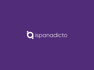 Logo Design - Ispanadicto - 2020, Baku, Azerbaijan 2020 trend 2021 trend ai logo azerbaijan baku branding clean company creative design futuristic logodesign loqodizayni minimal purple logo spanish spanish logo trending trendy