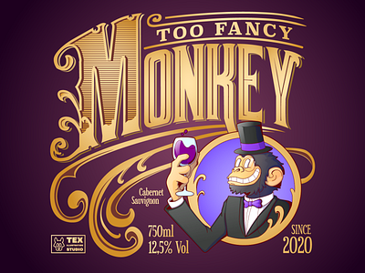 Too Fancy Monkey