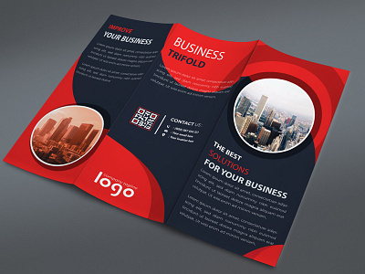 Corporate trifold brochure design template 3 pages branding brochure business corporate flyer trifold