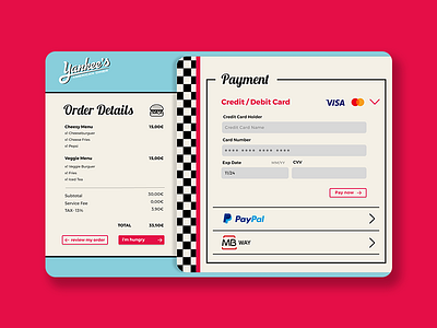 Daily UI #2 | Credit Card Checkout