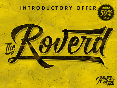 Roverd Typeface