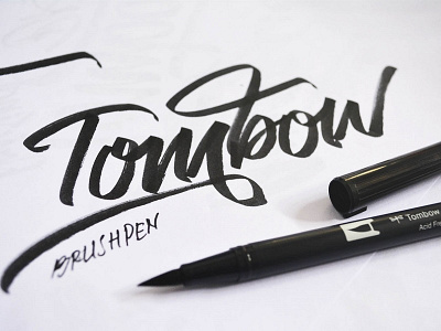 Tombow Lettering