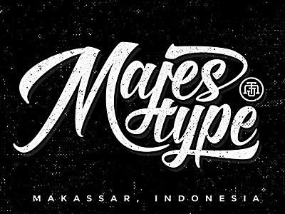 Cover Majestype brush design font fonts grunge retro typography vintage
