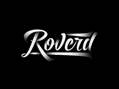 Roverd Shadow brush design font fonts grunge lettering logo logotype retro typography vintage