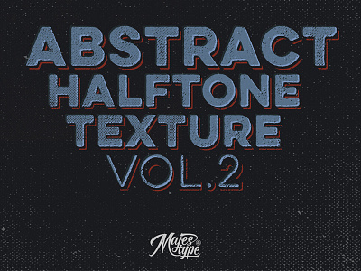 10 Abstract Halftone Texture Vol.2