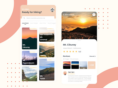 Explore Mountain ⛰ adventure design design app explore hiking minimal minimalist mobile mobile app mobile ui mountain mountains soft sport travel traveling ui uiux