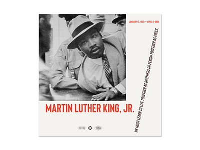 MLK POSTER album art graphic design poster design