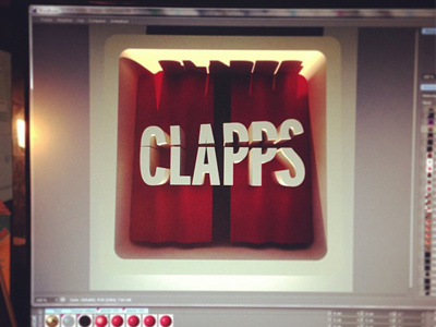 Clapps icon cinema 4d icon