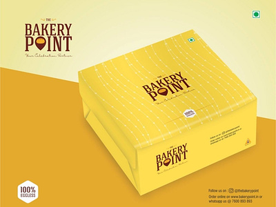 Bakery Point - Cake Box Packaging Design branding brandingagency cakebox creative design food illustration jupiter technoway packaging packaging design