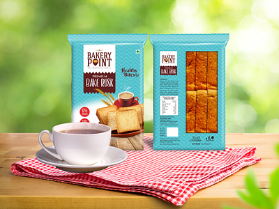 Bakery Point - Rusk Packaging Design