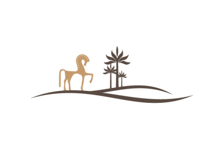 horse oases logo animal branding graphic design ill illustration logo