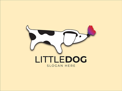 littledog animal branding design graphic design icon illustration kid logo vector