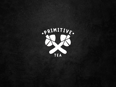 primitive tea logo branding design graphic design illustration logo vector