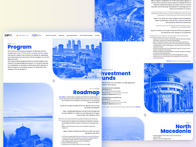 Citizen Investmentship Program - Landing Page graphic design investments ui ux web web development